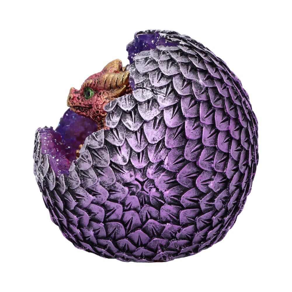Nemesis Now - Geode Home (Red) Figurine - Rouge/Violet